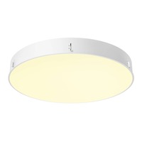 Kruhová - LA 1008635 MEDO® 90 vestavné svítidlo do stropu, rámeček, 3000/4000K, 80°, IP20, kulaté, bílé - BIG WHITE (SLV)