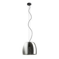 Kónická - RED R14396 ORLANDO 35 závěsná kouřové sklo/černá 230V E27 24W - RED - DESIGN RENDL