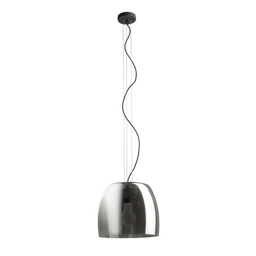 Kónická - RED R14396 ORLANDO 35 závěsná kouřové sklo/černá 230V E27 24W - RED - DESIGN RENDL - foto 1