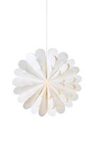 Interiérové dekorace - MAR 705945 Maravilla bílá závěsná hvězda 60 cm - Markslöjd