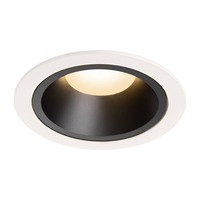 Kruhová - LA 1003925 NUMINOS® DL L vnitřní LED zápustné stropní svítidlo bílá/černá 2700 K 20° - BIG WHITE (SLV)