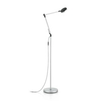 Stojací lampy - ILUX 204956 FUTURA PT1 ALLUMINIO - IDEALLUX