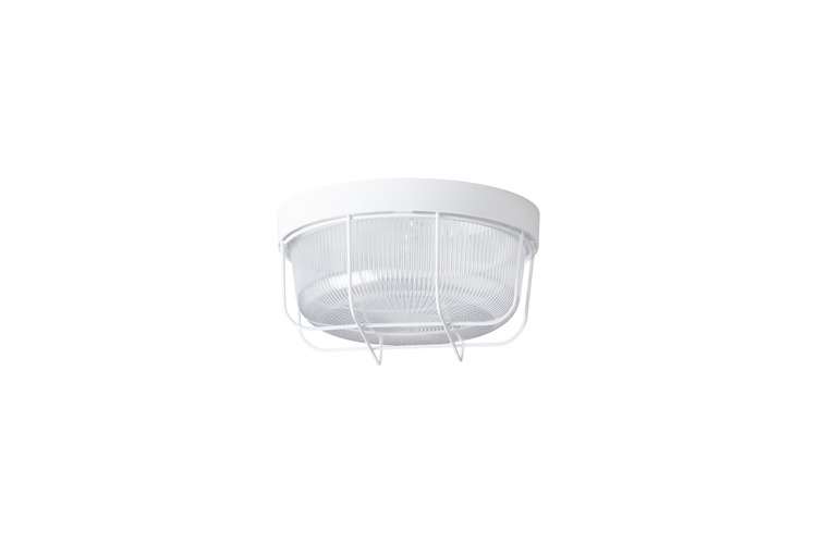 Nástěnná - OS ELE57240 ELEKTRA 3 K stropní/nástěnné průmyslové plastové svítidlo bílá IP54 3000 K 8W LED (původní kód OS 57240) - OSMONT - foto 1