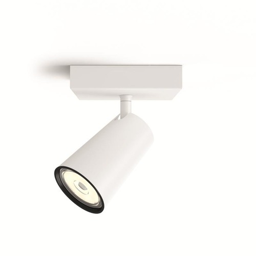 Bodová - PH 50571/31/PN Bodové svítidlo Philips Paisley 50571/31/PN bílé 1x max.5,5W - PHILIPS (915005529101) - foto 1