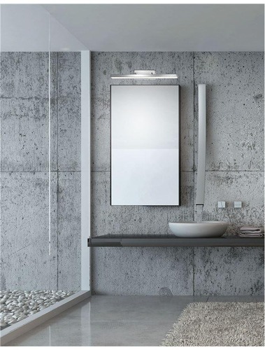 K zrcadlu - NV 787003 Nástěnné svítidlo nad zrcadlo MODENA chromovaný hliník a akryl LED 12W 3000K IP44 - NOVA LUCE - foto 1