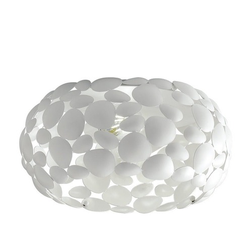 Dekorativní - FAN I-DIONISO-PL35-BCO Stropní svítidlo Dioniso, bílé, 2 x E27, 35 x 35 x 16 cm - FANEUROPE - foto 1