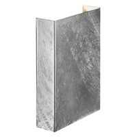 Nástěnná - NOR 2019051031 Venkovní nástěnné svítidlo Fold 15 2x5W LED galvanizovaná ocel čirá - NORDLUX