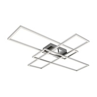 Hranatá - BRI 3504018 CCT LED stropní svítidlo, 104 cm, 50 W, chrom (starý kód: BRI 3504-018) - BRILONER
