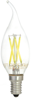 E14 - LED vlákno Tip Svíčka žárovka C35T E14 Čiré sklo Stmívatelné