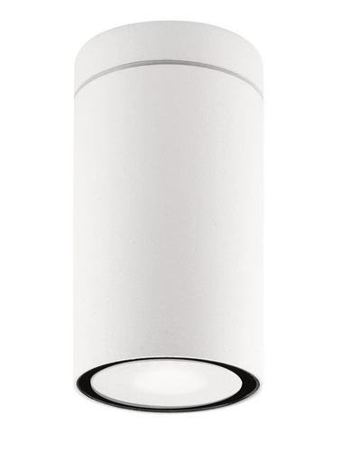 Přisazená - NV 9040021 Venkovní stropní svítidlo CERISE bílý litý hliník a skleněný difuzor GU10 1x7W IP54 220-240V bez žárovky - NOVA LUCE - foto 1