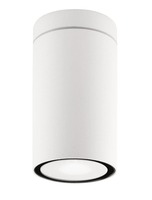 Přisazená - NV 9040021 Venkovní stropní svítidlo CERISE bílý litý hliník a skleněný difuzor GU10 1x7W IP54 220-240V bez žárovky - NOVA LUCE