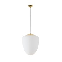 Koule - OS AST60939 ASTRA S závěsné skleněné svítidlo mosaz leštěná / bílá IP40 4000 K 27W LED DALI (původní kód OS 60939) - OSMONT