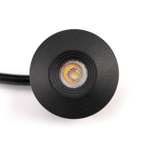 Koupelnová - SLC SLC1205IP Vestavné LED svítidlo MiniOne Fixed 2,1 W 3 V 2700 K stmívatelné IP65 32 mm 45° Ra90 černé - TLG - foto 1