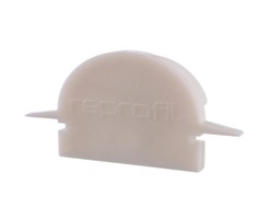 Krytky pro Al profily - IMPR 979630 Koncovka R-ET-01-15 bílá 30 mm 2 ks - LIGHT IMPRESSIONS