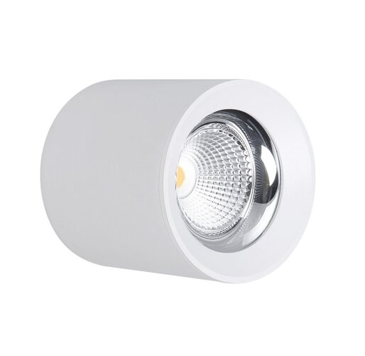 Downlight - CEN RNDBI-109040 Stropní SVÍTIDLO LED RONDO BÍLÉ 90x90mm 10W/230VAC 4000K 800Lm 45d IP20  - CENTURY - foto 1