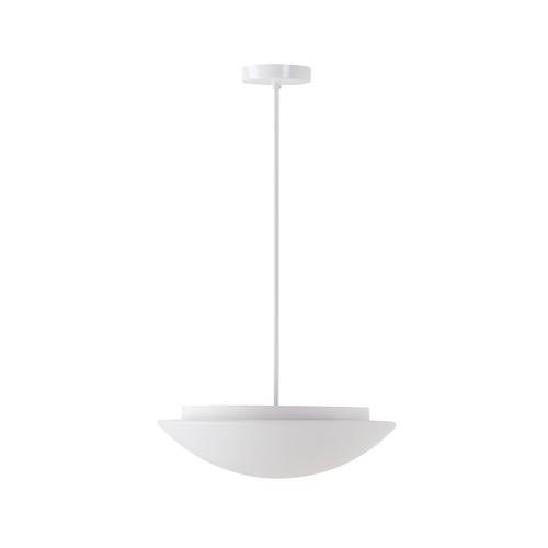 Kruhová - OS AUR60981 AURA P4 závěsné skleněné svítidlo bílá IP40 4000 K 27W LED - OSMONT - foto 1