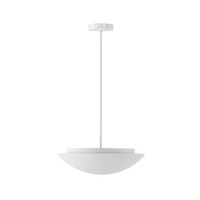 Kruhová - OS AUR60981 AURA P4 závěsné skleněné svítidlo bílá IP40 4000 K 27W LED - OSMONT