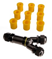 Příslušenství - IMPR 930573 Deko-Light Outdoor Multi Y-spojka pro 3 kabel 4-14 mm, 3 Adern 0.5-4 mm², max. 450V AC/24A  - LIGHT IMPRESSIONS