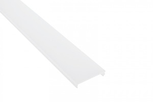 Plexi pro Al profily - IMPR 988087 Deko-Light profil kryt, PLANO ES a BSH kryt ploché opál 2500 mm - LIGHT IMPRESSIONS