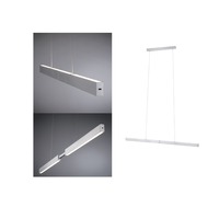 Podélná - P 76988 LED závěsné svítidlo s bezdotykovým ovládáním Aptare 2700K / 16,5W / 16,5W hliník kartáčovaný stmívatelné - PAULMANN