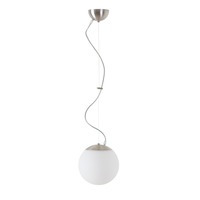 Koule - OS ADR70473 ADRIA L1 závěsné skleněné svítidlo nerez broušená / bílá IP40 3000 K 9W LED DALI (původní kód OS 70473) - OSMONT