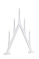 Interiérové dekorace - MAR 703835 Bjurfors bílý svícen 77 cm - Markslöjd