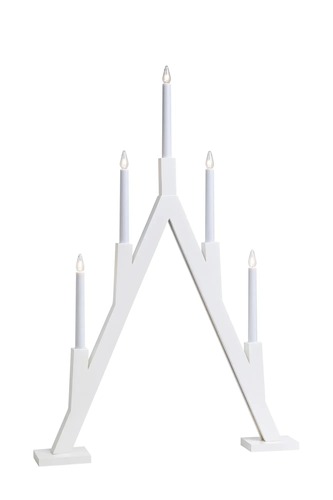 Interiérové dekorace - MAR 703835 Bjurfors bílý svícen 77 cm - Markslöjd - foto 1