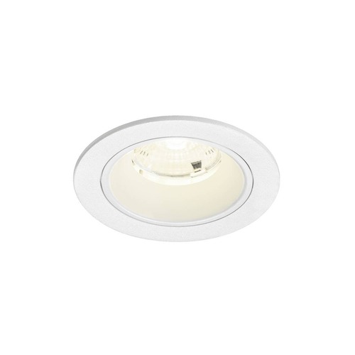 Kruhová - LA 1009485 NUMINOS® S Stropní vestavné svítidlo, 4000 K, 55°, IP20, kulaté, bílé - BIG WHITE (SLV) - foto 1