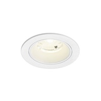Kruhová - LA 1009485 NUMINOS® S Stropní vestavné svítidlo, 4000 K, 55°, IP20, kulaté, bílé - BIG WHITE (SLV)