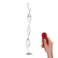 Stojací lampy - LD 11992-55 LOLAsmart - SWING Stojací svítidlo, barva ocel, RGB, dálkový ovladač, stmívatelné, App MEDION RGB+2700-5000K - LEUCHTEN DIREKT / JUST LIGHT