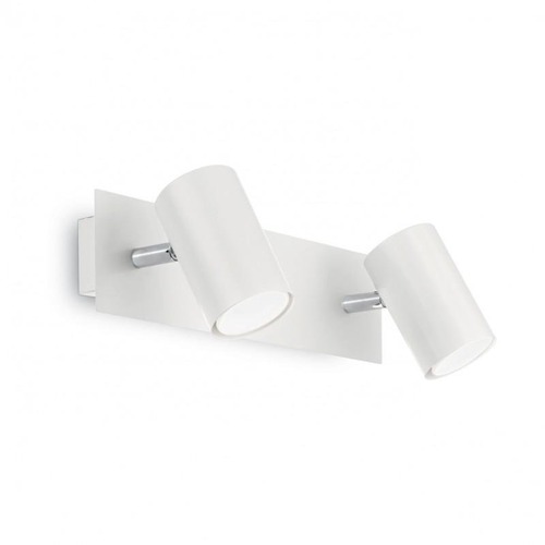 Bodová - ILUX 156736 Bodové svítidlo Ideal Lux Spot AP2 bianco 156736 2x50W bílé - IDEALLUX - foto 1