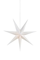 Interiérové dekorace - MAR 703876 Solvalla bílá závěsná hvězda 75 cm Slim - Markslöjd