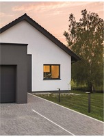 Sloupková - NV 9936102 Venkovní sloupkové svítidlo ENZI tmavě šedý hliník akrylový difuzor LED 15W 3000K 100-240V 180st. IP54 - NOVA LUCE