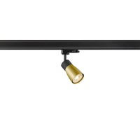 Svítidla - LA 1008273 PURI 2.0 Dome 3~ spot, GU10, 1x max. 6W, černá / zlatá - BIG WHITE (SLV)