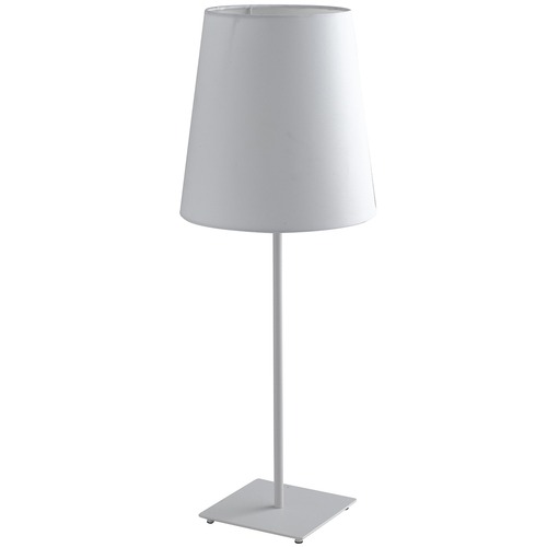 Stolní lampy dekorační - FAN I-ELVIS-L BCO Stolní lampa Lume Elvis, bílá, 1 x E27, 24 x 63,5 cm - FANEUROPE - foto 1