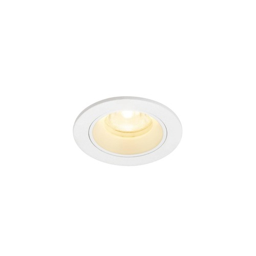 Kruhová - LA 1009302 NUMINOS® XS Stropní vestavné svítidlo, 3000 K, 40°, IP20, kulaté, bílé - BIG WHITE (SLV) - foto 1