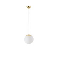 Koule - OS ADR70978 ADRIA S1 závěsné skleněné svítidlo mosaz leštěná / bílá IP40 4000 K 9W LED DALI (původní kód OS 70978) - OSMONT