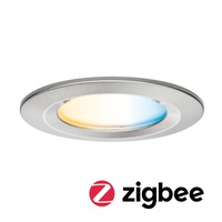 Koupelnová - P 92448 LED vestavné svítidlo Nova Coin IP44 kruhové 78mm měnitelná bílá 6W 230V kov kartáčovaný hliník - PAULMANN