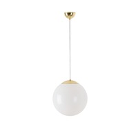 Koule - OS ISI66232 ISIS S2 PE závěsné plastové svítidlo mosaz / bílá IP40 3000 K 20W LED - OSMONT