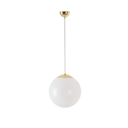 Koule - OS ISI66232 ISIS S2 PE závěsné plastové svítidlo mosaz / bílá IP40 3000 K 20W LED - OSMONT - foto 1