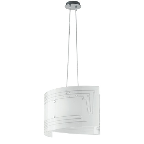 Dekorativní - FAN I-CONCEPT/S45 Závěsné svítidlo Concept, bílé, 2 x E27, 45 x 130 cm - FANEUROPE - foto 1