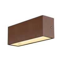 Nástěnná - LA 1005157 SITRA L WL UP/DOWN venkovní LED nástěnné přisazené svítidlo rezavé CCT switch 3000/4000 K - BIG WHITE (SLV)