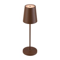 Stolní lampy pracovní - LA 1007695 VINOLINA TWO stolní svítidlo, aku, IP65, 2200/2700/3000 K, TOUCH, rezavá - BIG WHITE (SLV)
