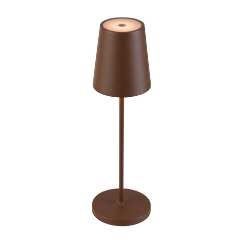 Stolní lampy pracovní - LA 1007695 VINOLINA TWO stolní svítidlo, aku, IP65, 2200/2700/3000 K, TOUCH, rezavá - BIG WHITE (SLV) - foto 1