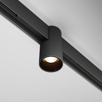 Lištové Magnetic Maytoni Exility - M TR122-2-7W3K-B Svítidlo pro kolejnicový systém Alfa 3000K 7W teplá bílá 370lm černý hliník Exility - MAYTONI