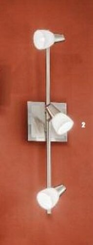 Bodová - OR STR 10-423/3 Stropní svítidlo 3x40W G9 satin, průměr skla 5,5cm, délka 56,5cm - ORION - foto 1