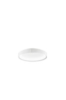 Dekorativní - FAN LED-NIKE-PL40-BCO Stropní LED svítidlo Nike (bílé, kov) 30 W, 4380 lm, DIP‑CCT 2700 / 3200 / 4000 K, pr. 39 x výška 6,5 cm - FANEUROPE