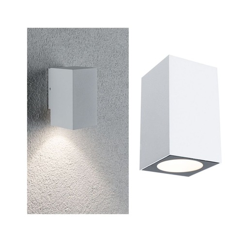 Nástěnná - P 94329 VÝPRODEJ VZORKU - Venkovní nástěnné svítidlo Flame 1x3,8W IP44 3.000K bílá 230V - PAULMANN - foto 1