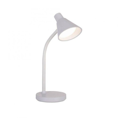 Stolní lampy pracovní - LD 11248-16 PIXIE LED stolní lampa bílá s vypínačem flexibilní na psací stůl 3000K - JUST LIGHT - foto 1