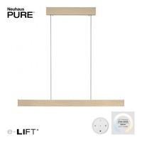 Podélná - PN 2570-60 Paul Neuhaus LED závěsné svítidlo PURE-E-MOTION elektricky nastavitelná výška 2700-5000K zlatá imperial - PAUL NEUHAUS